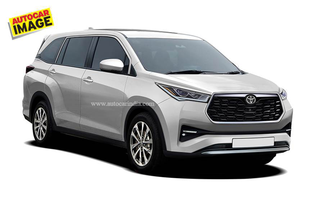 Toyota Innova Hycross rendering 